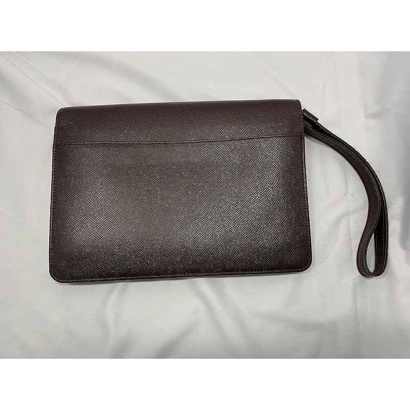 ルイヴィトン LOUIS VUITTON クラッチバッグ M30196 セカンドバッグ タイガ クラド アカジュ レザー 書類 通勤 メンズ ポーチ_1