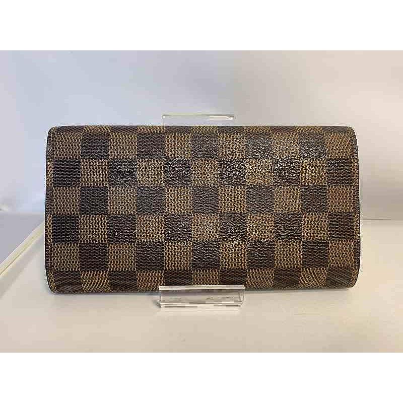 ルイヴィトン LOUIS VUITTON 三つ折り長財布 N61217 ポルトフォイユ 