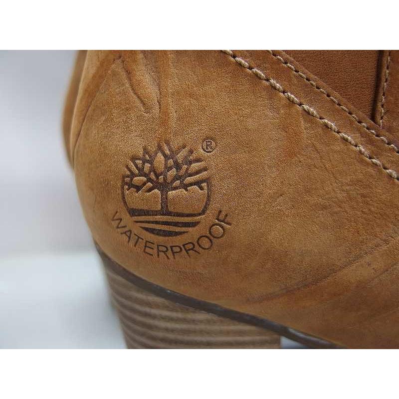 【値下げ】Timberland ブラウンレザー ロングブーツ ティンバーランド Timberland ロングブーツ 3604R WATERPROOF ブラウン
