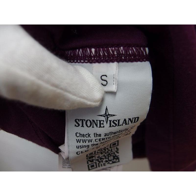STONE ISLAND ストーンアイランド ロゴ パッチ Vネック 半袖 T STONE ISLAND ストーンアイランド ロゴ パッチ Vネック 半袖 T