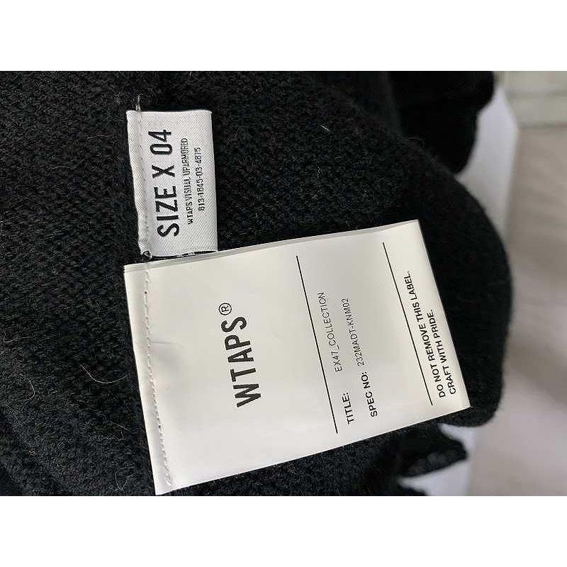 ダブルタップス W)TAPS 23AW 232MADT-KNM02 OBSVR SWEATER クロス