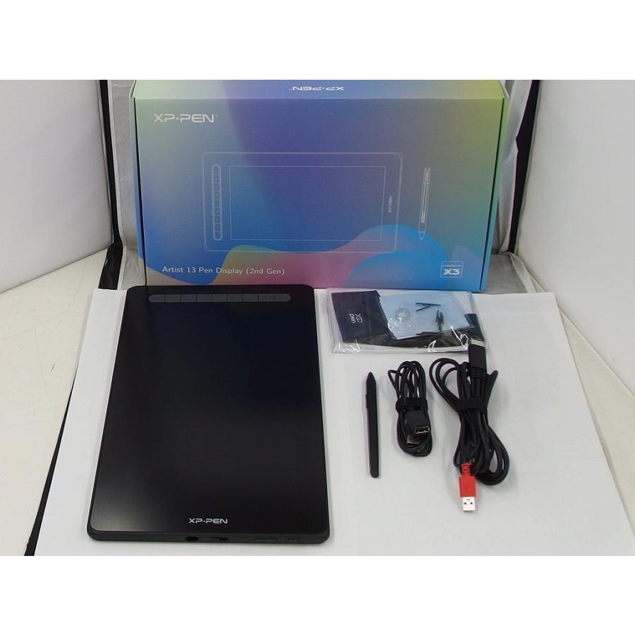 エックスピーペン XP-PEN 液晶ペンタブレット ブラック JPCD130FH_BK