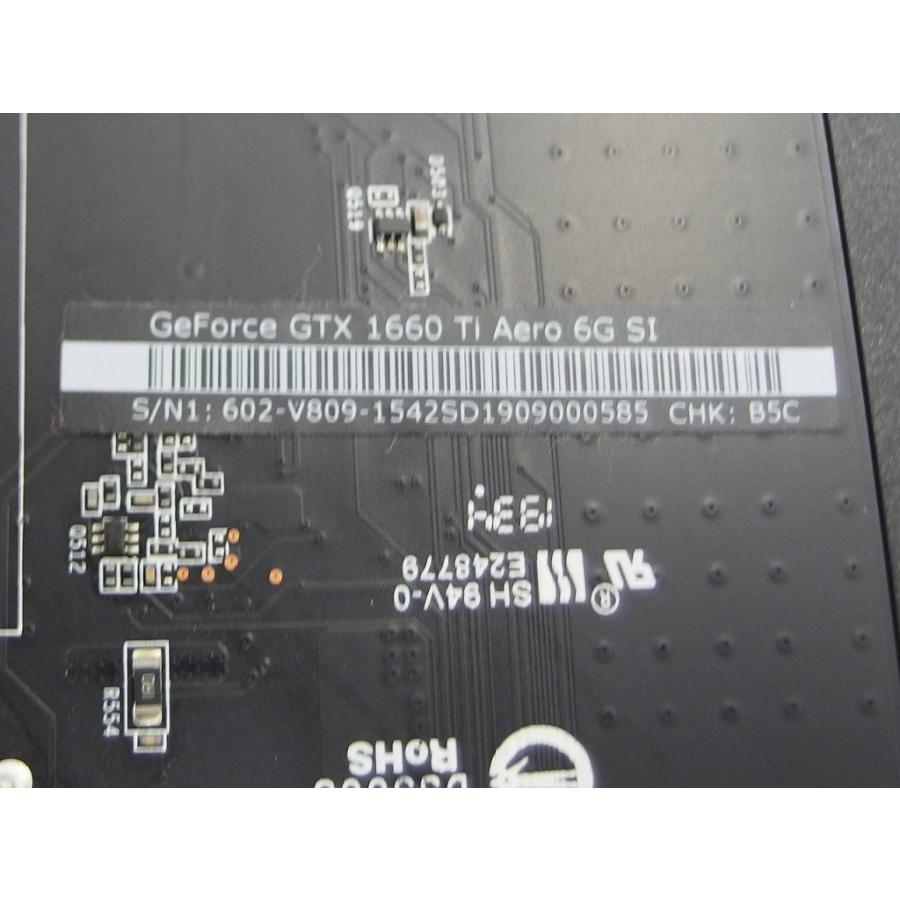 エムエスアイ msi 【ジャンク品】 ビデオカード GeForce GTX 1660 Ti