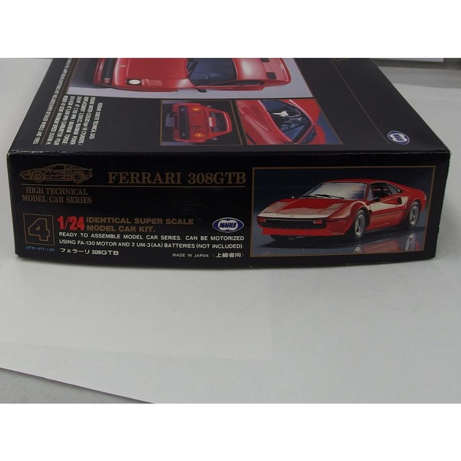 【未使用】 マルイ MARUI プラモデル 1/24 フェラーリ 308GTB   ハイテクニカルモデルカーシリーズ NO 4の画像