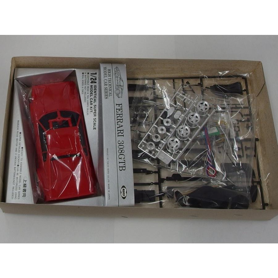 【未使用】 マルイ MARUI プラモデル 1/24 フェラーリ 308GTB   ハイテクニカルモデルカーシリーズ NO 4の画像