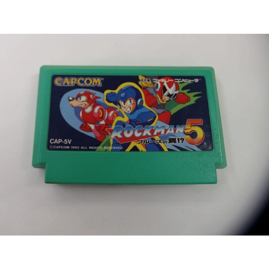 ロックマン5 ブルースの罠!? 【ファミコンソフト】 ファミコンソフト