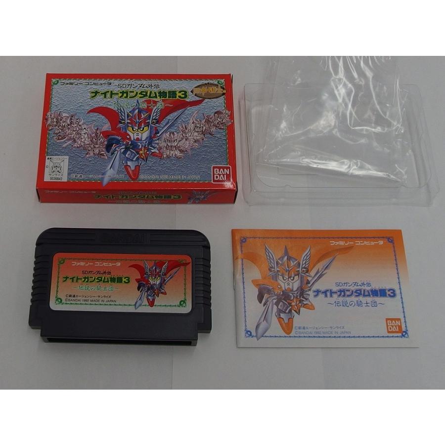ファミコンソフト SDガンダム外伝 ナイトガンダム物語3 伝説の騎士団
