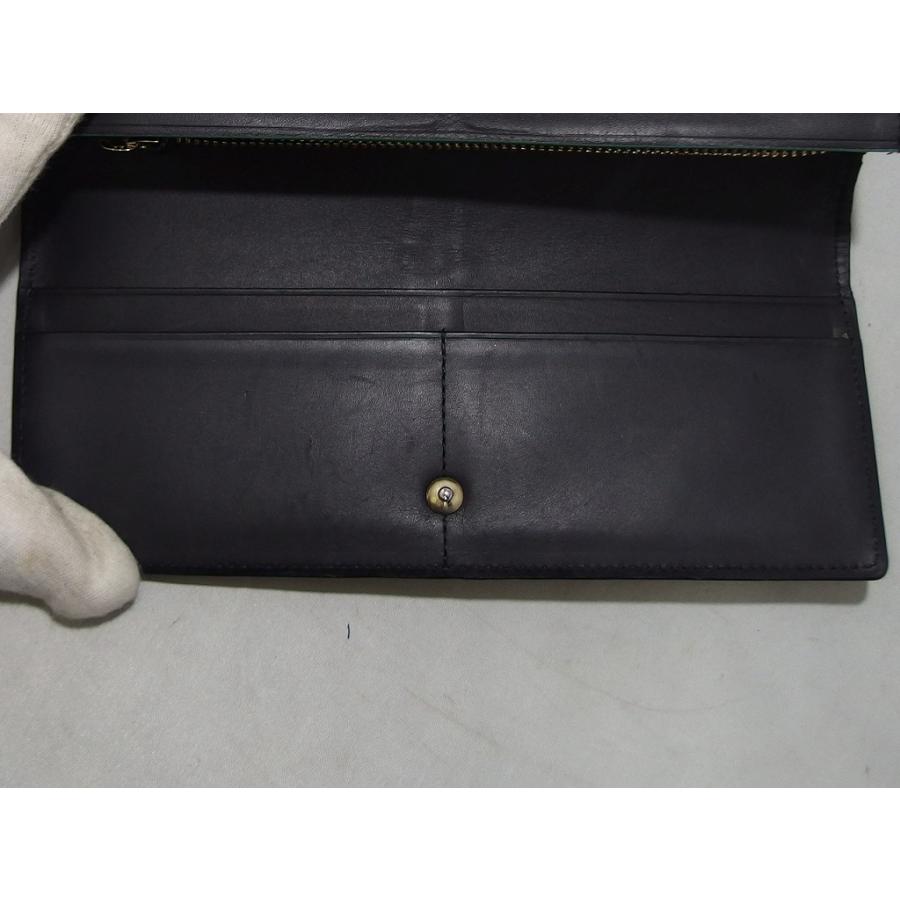 ポールスミス Paul Smith インセットマルチストライプ 長財布 ブラック