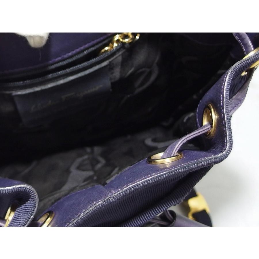 サルヴァトーレフェラガモ Salvatore Ferragamo ミニリュック AU-21