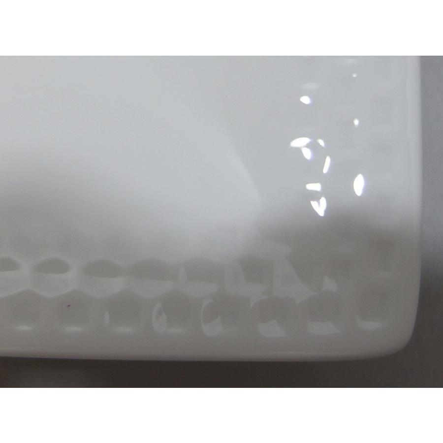 ノリタケ Noritake ホワイト スクエアプレート ペアセット
