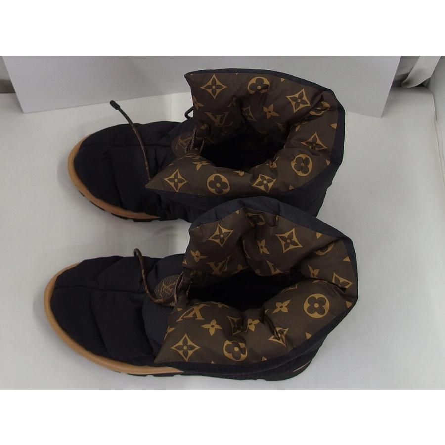 ルイヴィトン LOUIS VUITTON ピローラインアンクルブーツ サイズ：37