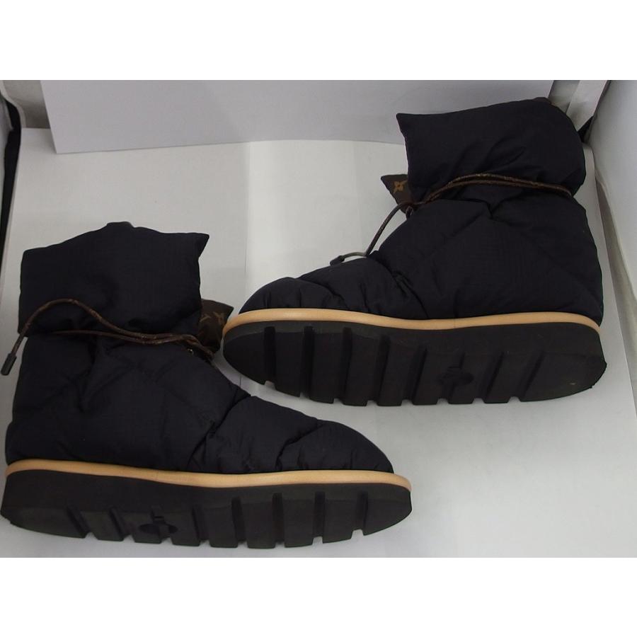 ルイヴィトン LOUIS VUITTON ピローラインアンクルブーツ サイズ：37