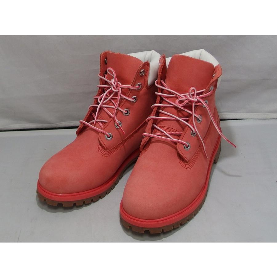 ティンバーランド Timberland ブーツ サイズ：23.5cm ピンク A7498
