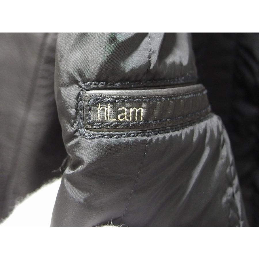 hLamブラックレザージャケット ラム hLam レザージャケット : ワットマン Yahoo!ショッピング店