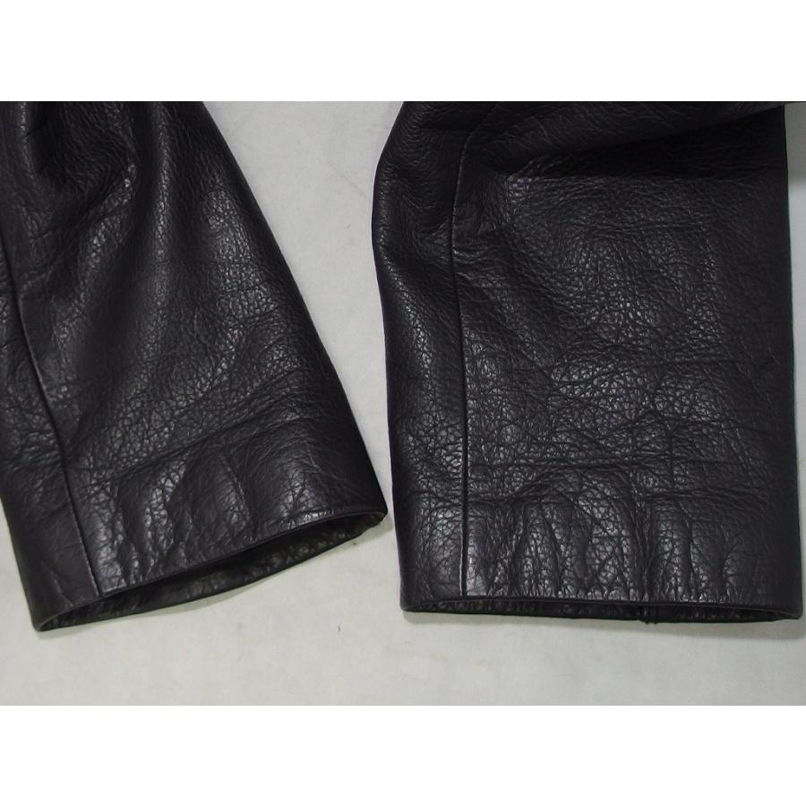 hLamブラックレザージャケット ラム hLam レザージャケット : ワットマン Yahoo!ショッピング店