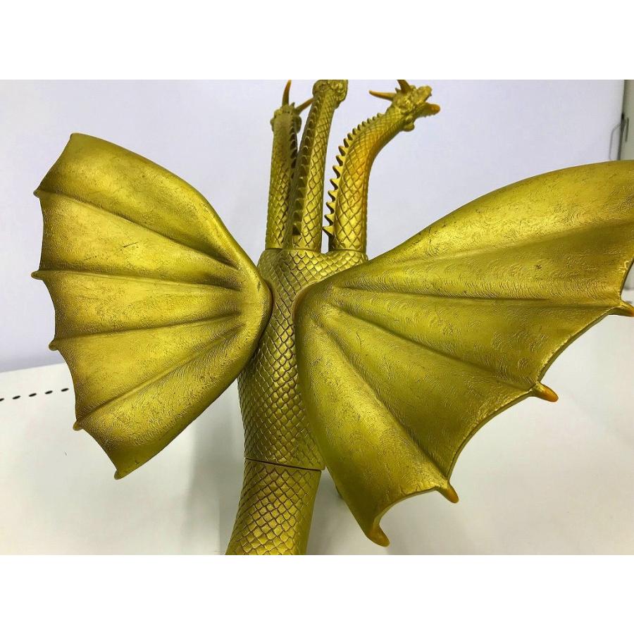 BANDAI ソフビ【訳あり☆お買い得】 キングギドラ1984(ゴールド BANDAI ソフビ【訳あり☆お買い得】 キングギドラ1984(ゴールド