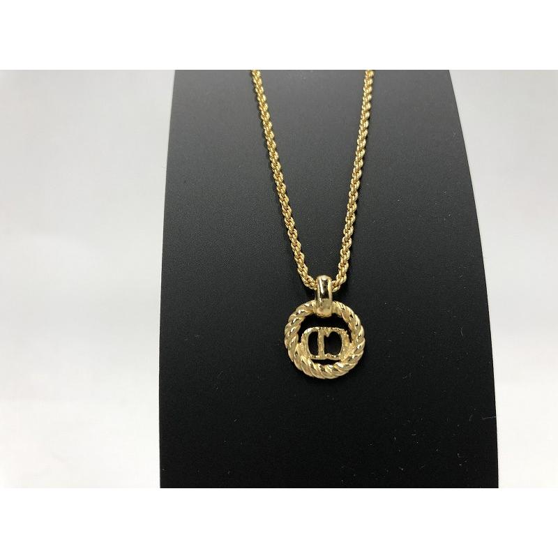 ディオール Dior アクセサリー ヴィンテージネックレス ゴールド