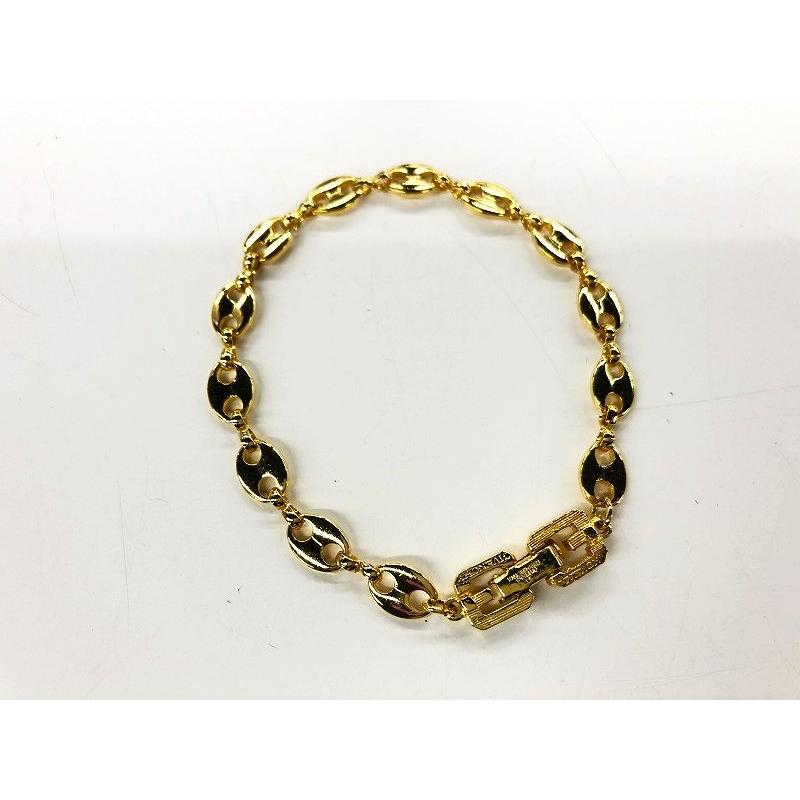 ジバンシー GIVENCHY ヴィンテージアクセサリー チェーンブレスレット