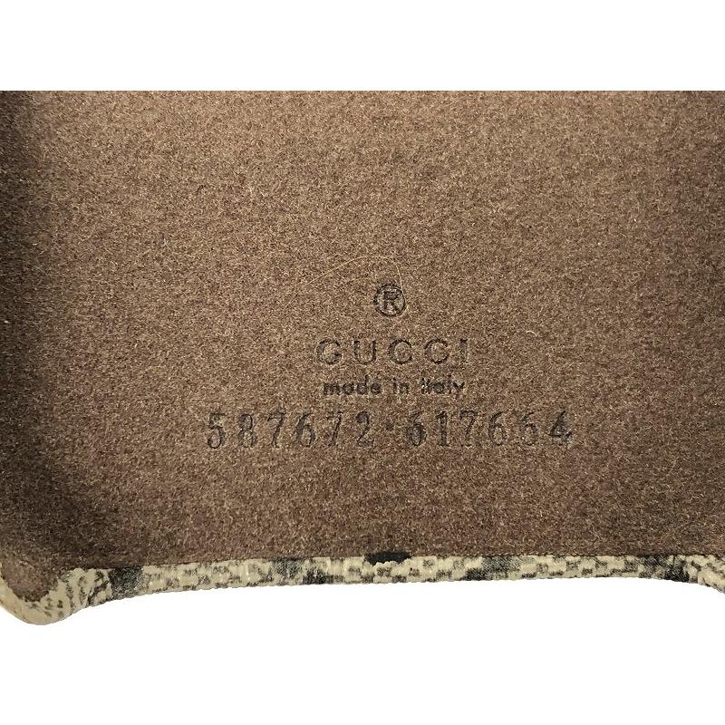 グッチ GUCCI GG柄 iPhoneケース iPhoneX・iPhoneXS ベージュ 587672