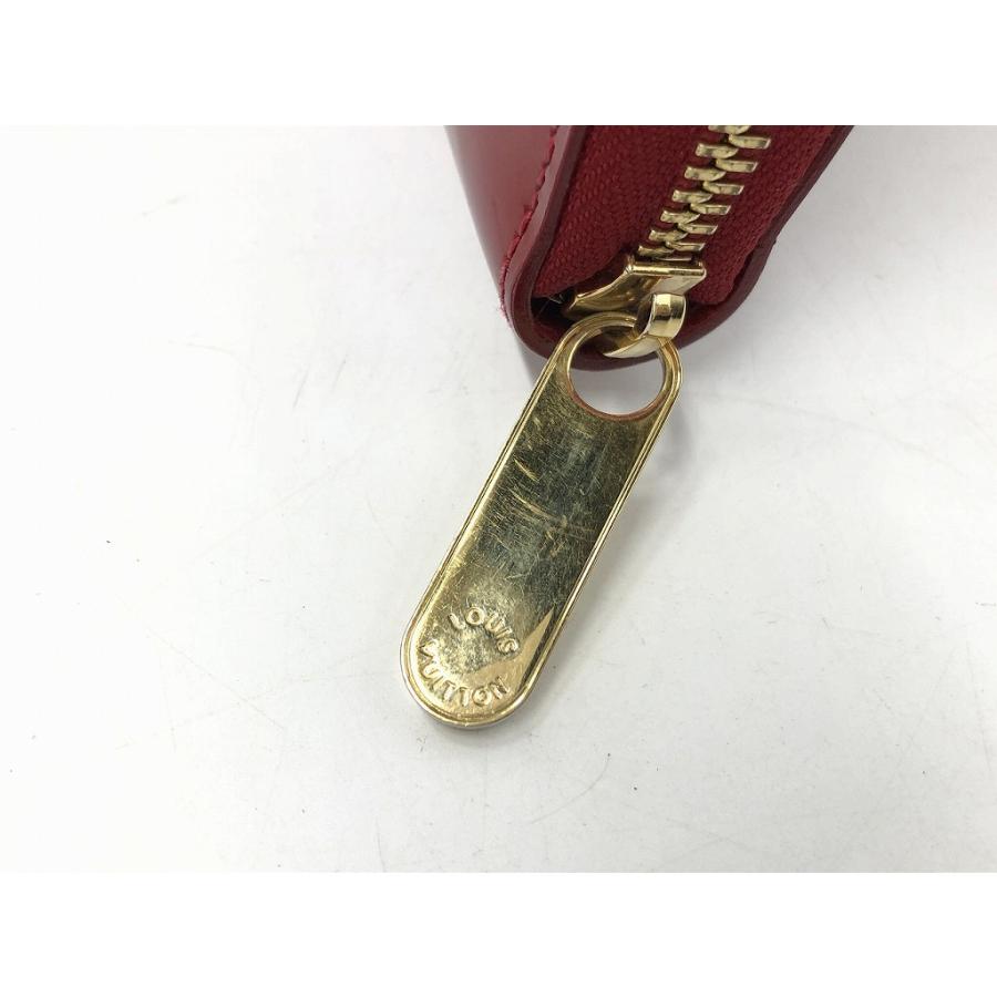 ルイヴィトン LOUIS VUITTON ヴェルニ ジッピーウォレット 長財布