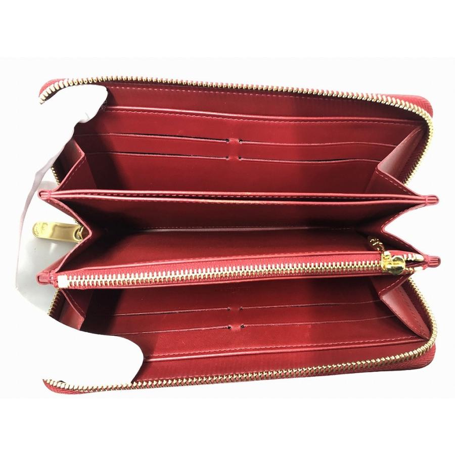 ルイヴィトン LOUIS VUITTON ヴェルニ ジッピーウォレット 長財布