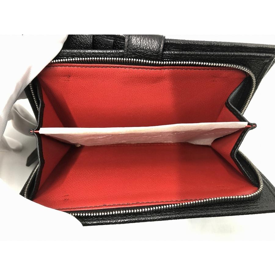 ブルガリ BVLGARI コローレ ラウンドジップウォレット ブラック