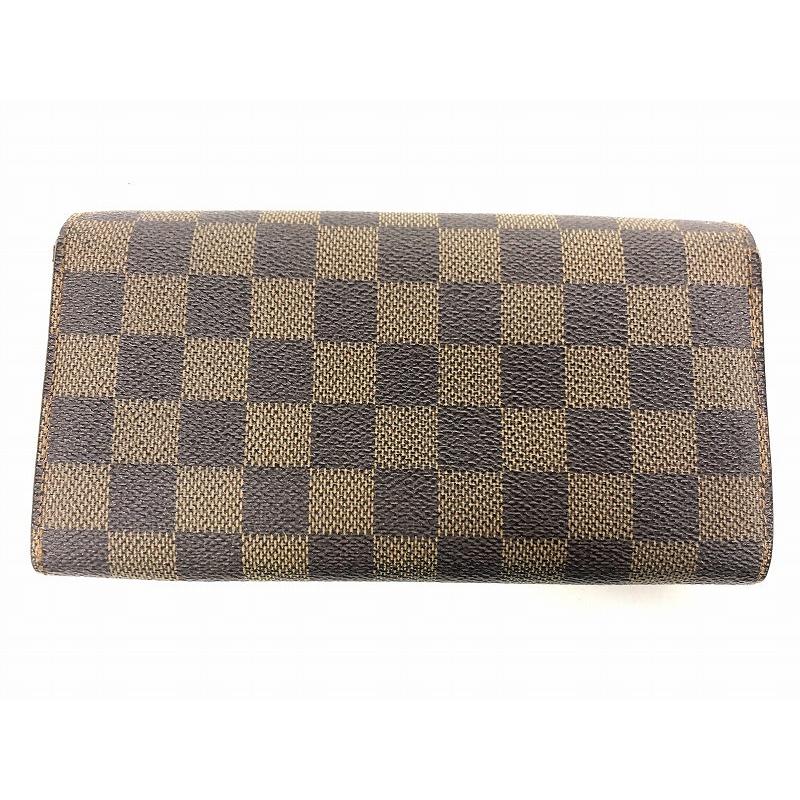 ルイヴィトン　ポルトモネクレディ　ダミエ　長財布　ブラウン　茶色　N61724 楽天市場】【財布】LOUIS VUITTON ルイ ヴィトン ダミエ ポシェット