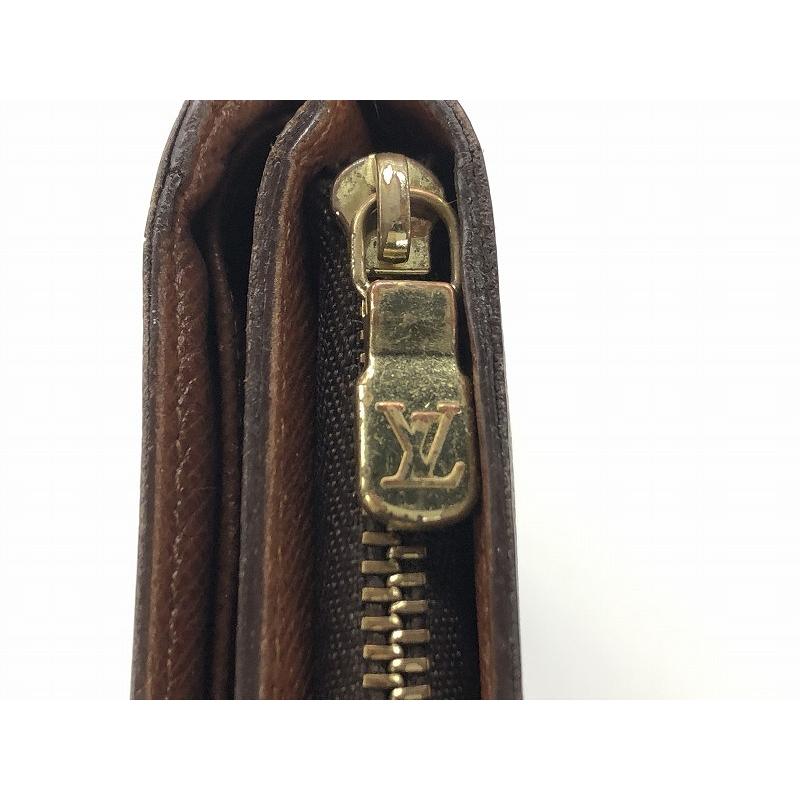 ルイヴィトン LOUIS VUITTON モノグラム ポルトパピエジップ 二つ折り