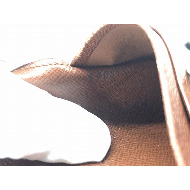 ルイヴィトン LOUIS VUITTON モノグラム ポルトパピエジップ 二つ折り