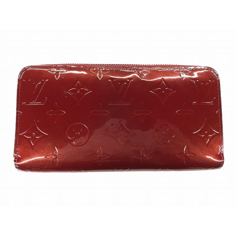 ルイヴィトン LOUIS VUITTON ヴェルニ ジッピーウォレット 長財布
