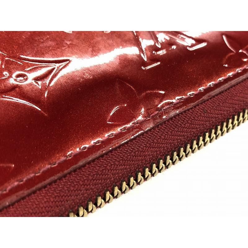 ルイヴィトン LOUIS VUITTON ヴェルニ ジッピーウォレット 長財布