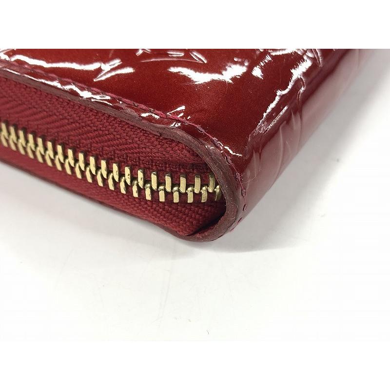 ルイヴィトン LOUIS VUITTON ヴェルニ ジッピーウォレット 長財布
