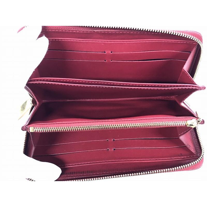 ルイヴィトン LOUIS VUITTON ヴェルニ ジッピーウォレット 長財布