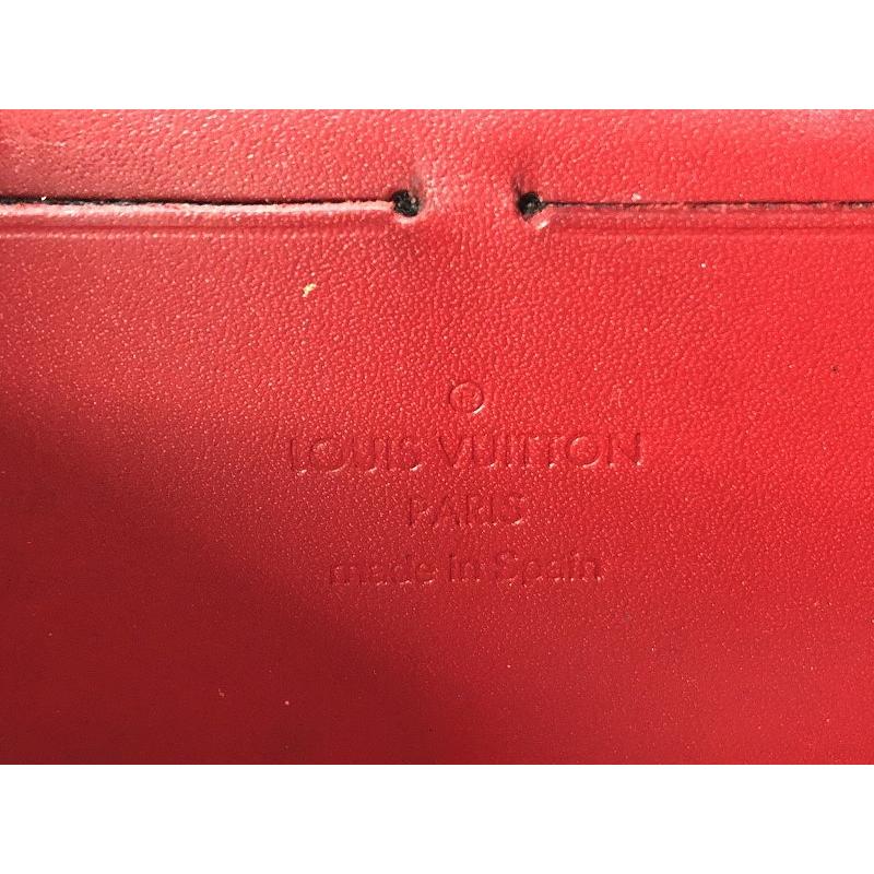 ルイヴィトン LOUIS VUITTON ヴェルニ ジッピーウォレット 長財布