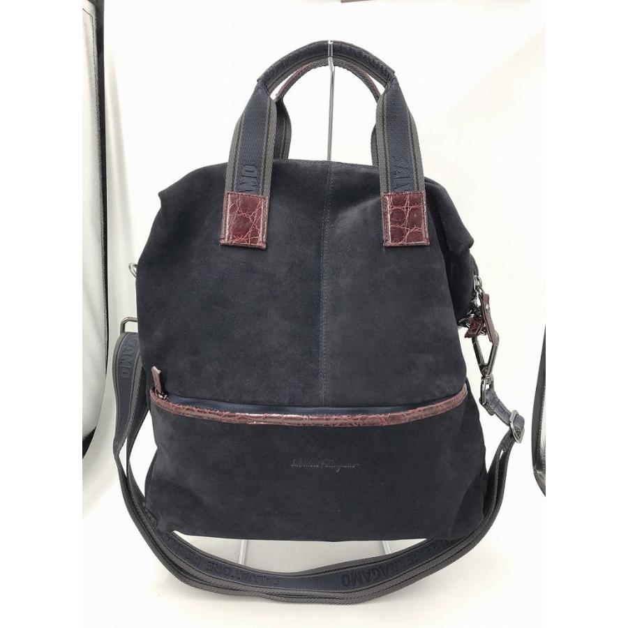 サルヴァトーレフェラガモ Salvatore Ferragamo スウェード2wayバッグ