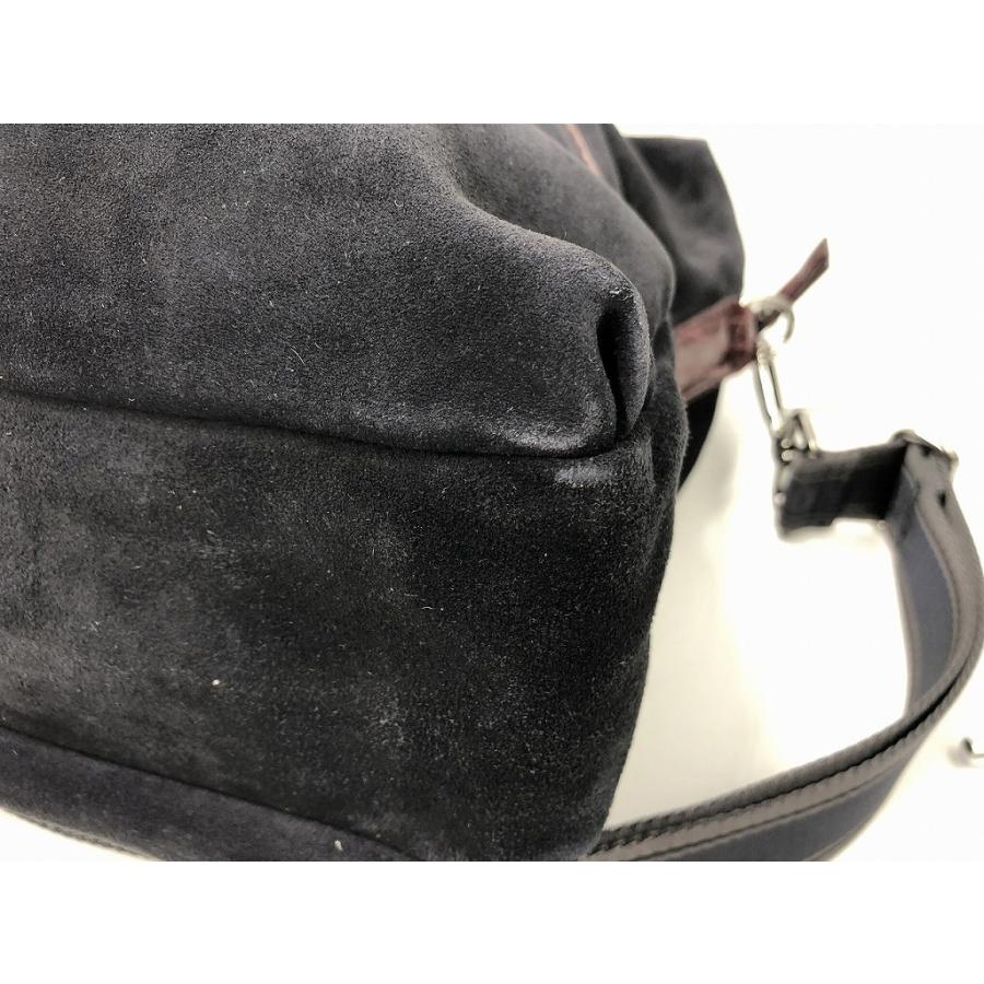 【美品】Salvatore Ferragamo スウェード　ショルダーバッグ バッグ