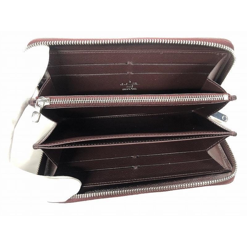 ルイヴィトン LOUIS VUITTON エピ ジッピーウォレット 長財布 ボルドー