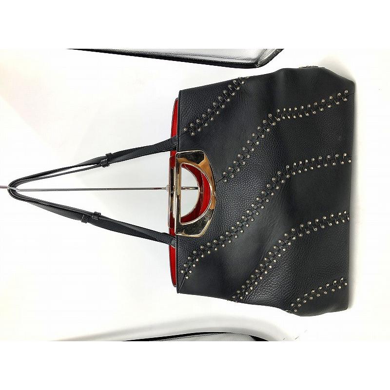 クリスチャン・ルブタン Christian Louboutin スタッズ 2wayバッグ
