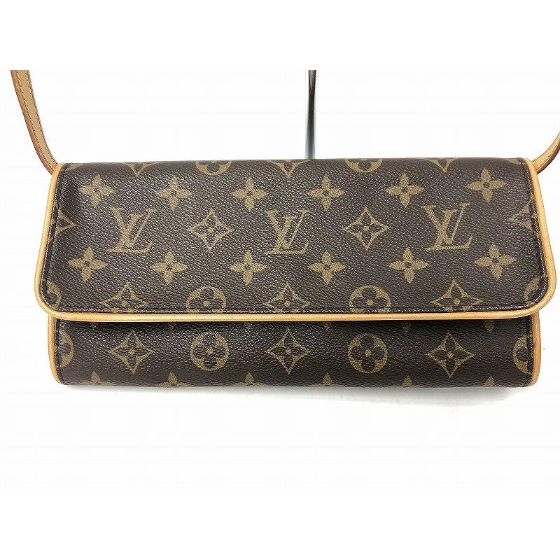 ルイヴィトン LOUIS VUITTON モノグラム ポシェットツインGM 