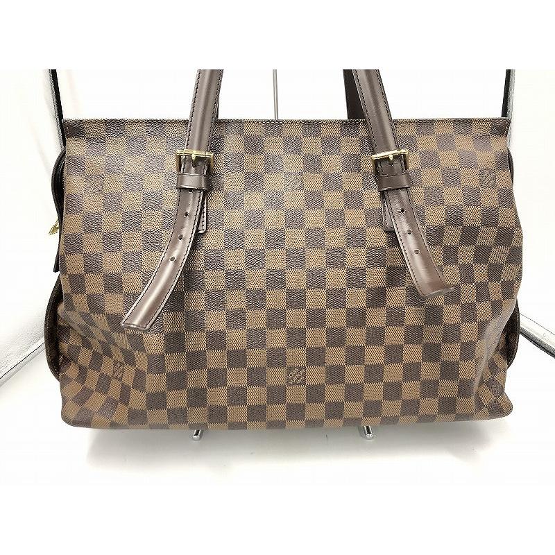 ルイヴィトン LOUIS VUITTON ダミエ チェルシー ハンドバッグ トート