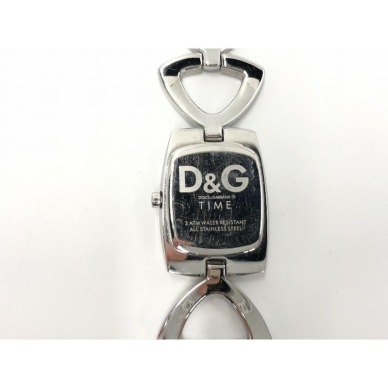 ディーアンドジー D&G 腕時計 クォーツ式 シルバー・文字盤