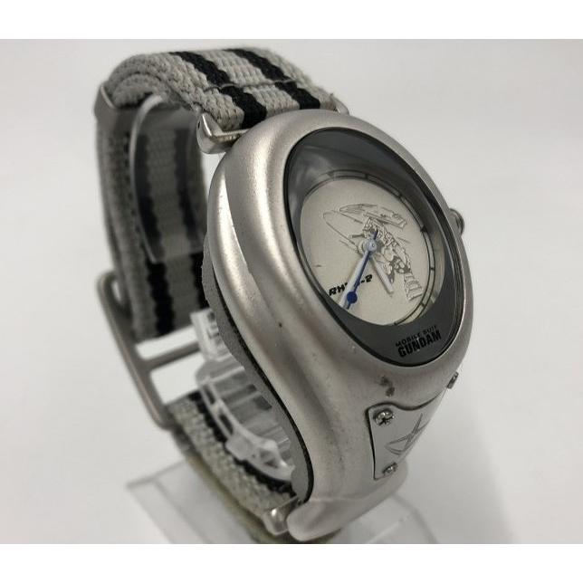 機動戦士ガンダム BIGBANG PROJECT 腕時計 GUNDAM 20th LIMTTED EDITION クォーツ式 シルバー 文字盤/メタリックホワイト系 RX-78-2｜wattmann｜03