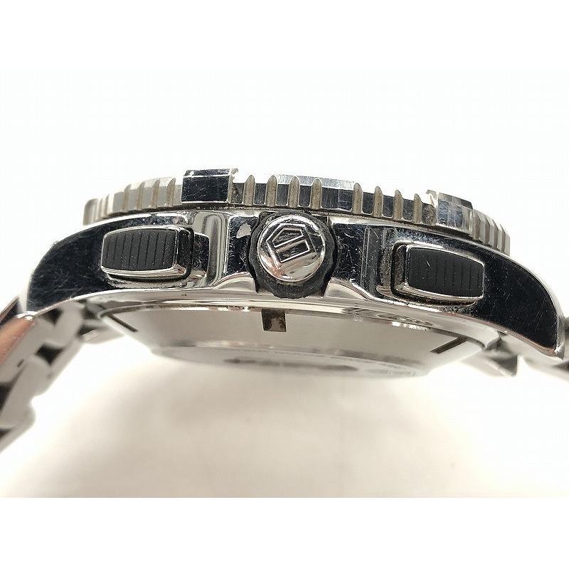 タグホイヤー TAG HEUER アクアレーサー キャリバー16 自動巻き クロノ タグ・ホイヤー 自動巻き時計 シルバー/ブラック