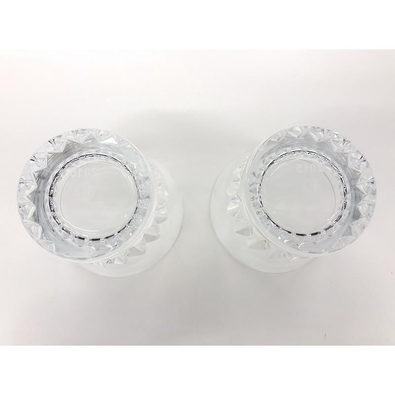 バカラ Baccarat クリスタルタンブラー グラス ローザ 2015イヤー ペア