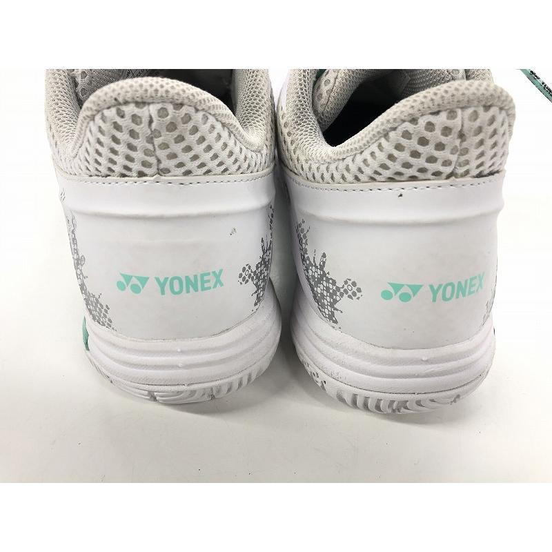 美品YONEX 25.5 ECLIPSION ヨネックス-23 ヨネックス YONEX ECLIPSION バドミントンシューズ 23.0cm ホワイト