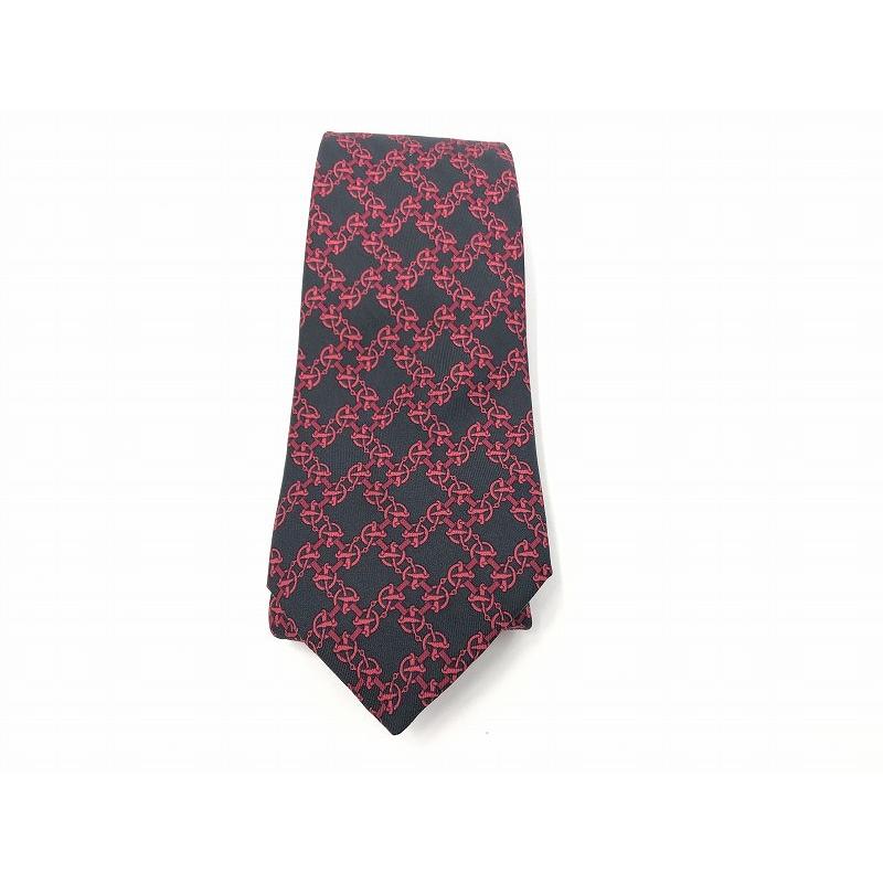 エルメスネクタイ『H211』 HERMES エルメス ネクタイ メンズ WILD CHAINS MARIN/ROSE VIF