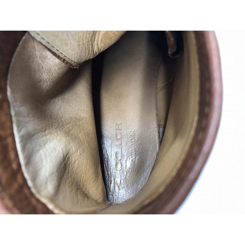 コーチ COACH ショートブーツ ワークブーツ メンズ 29.0cm 茶系 コーチ COACH ショートブーツ ワークブーツ メンズ 29.0cm 茶系
