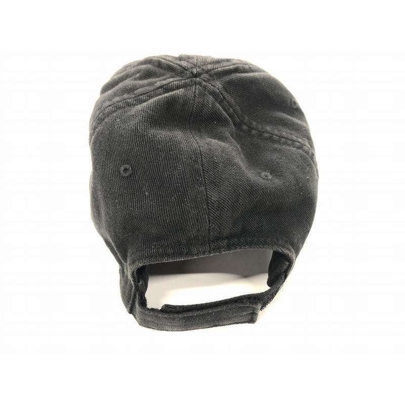 バレンシアガ 704105 ヴィンテージ加工BBベースボールキャップ メンズ