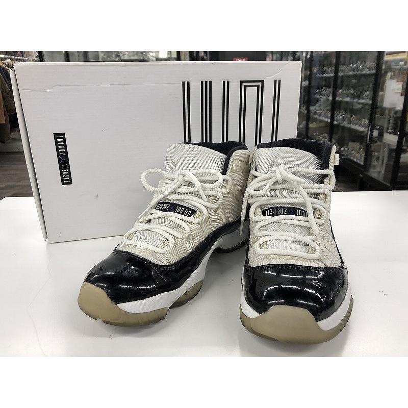 ナイキ NIKE メンズスニーカー AIR JORDAN11 RETRO 27.0cm ブラック