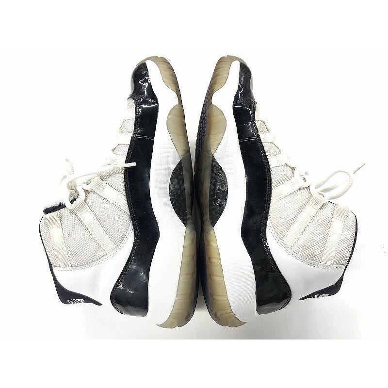 Jordan スニーカー ホワイト/ブラック ナイキ NIKE メンズスニーカー AIR JORDAN11 RETRO 27.0cm ブラック